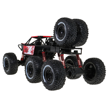 Zdalnie sterowany Crawler Rock 1:8 dla dzieci 6+ Pilot 2,4 GHz + zapasowe koła